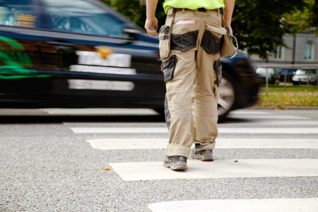 what do I do if i've been hit in a crosswalk